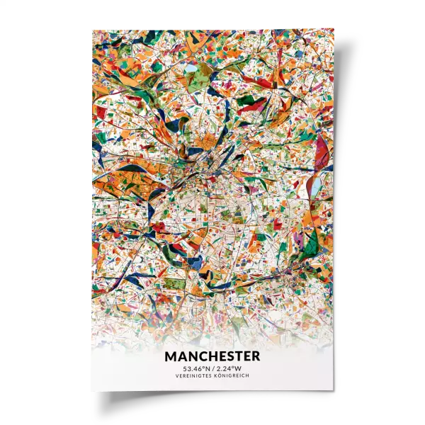 Das perfekte Poster für jeden Manchester-Liebhaber.