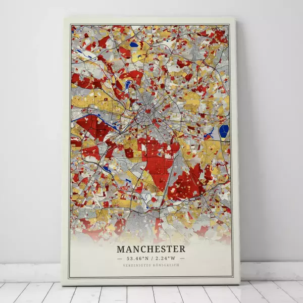 Galerie-Leinwand für jeden Manchester-Liebhaber
