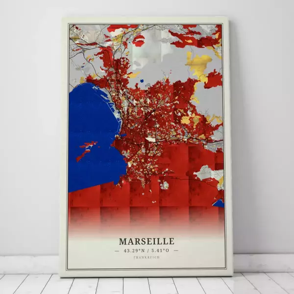 Galerie-Leinwand für jeden Marseille-Liebhaber