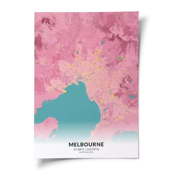 Das perfekte Poster für jeden Melbourne-Liebhaber.