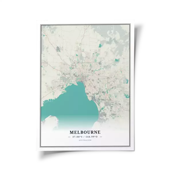 Das perfekte Poster für jeden Melbourne-Liebhaber.
