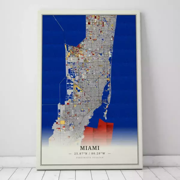 Galerie-Leinwand für jeden Miami-Liebhaber