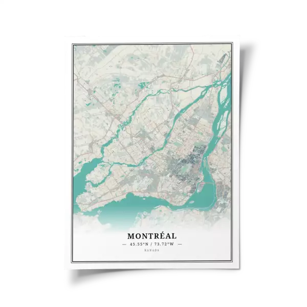 Das perfekte Poster für jeden Montréal-Liebhaber.
