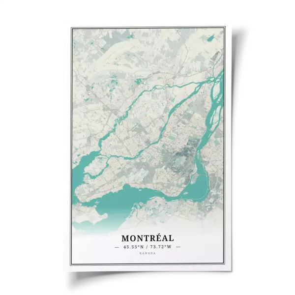 Das perfekte Poster für jeden Montréal-Liebhaber.