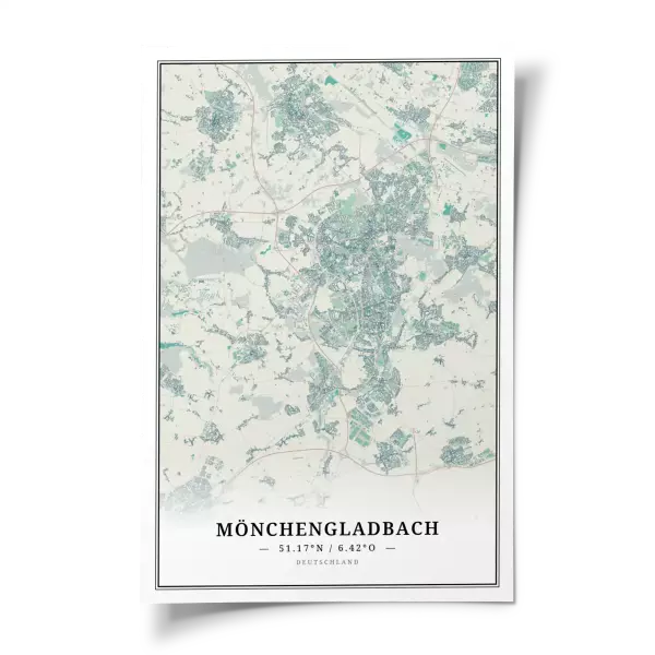 Das perfekte Poster für jeden Mönchengladbach-Liebhaber.