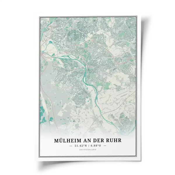 Das perfekte Poster für jeden Mülheim An Der Ruhr-Liebhaber.