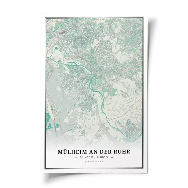 Das perfekte Poster für jeden Mülheim An Der Ruhr-Liebhaber.