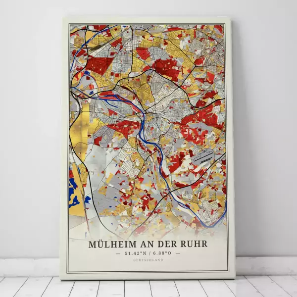 Galerie-Leinwand für jeden Mülheim An Der Ruhr-Liebhaber