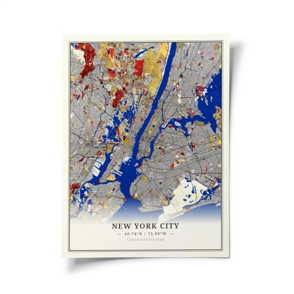 Das perfekte Poster für jeden New York City-Liebhaber.