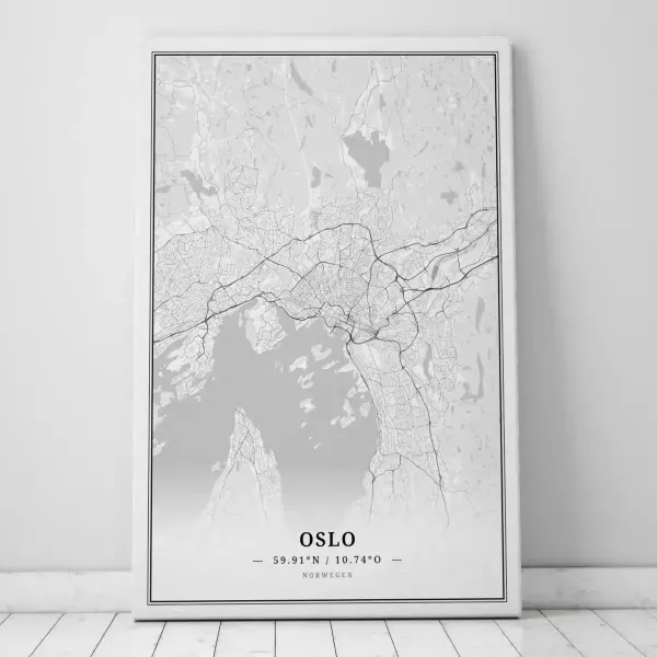 Galerie-Leinwand für jeden Oslo-Liebhaber