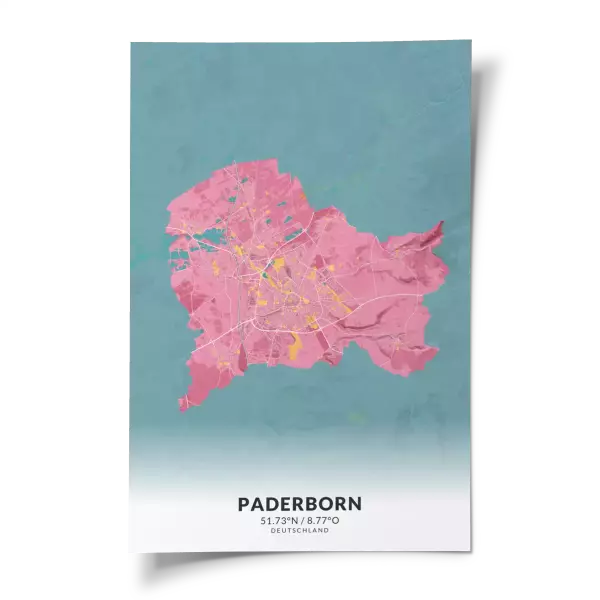 Das perfekte Poster für jeden Paderborn-Liebhaber.