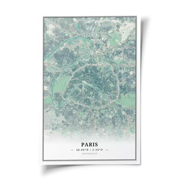 Das perfekte Poster für jeden Paris-Liebhaber.