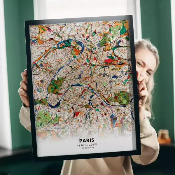 Paris im Stil Kandinsky