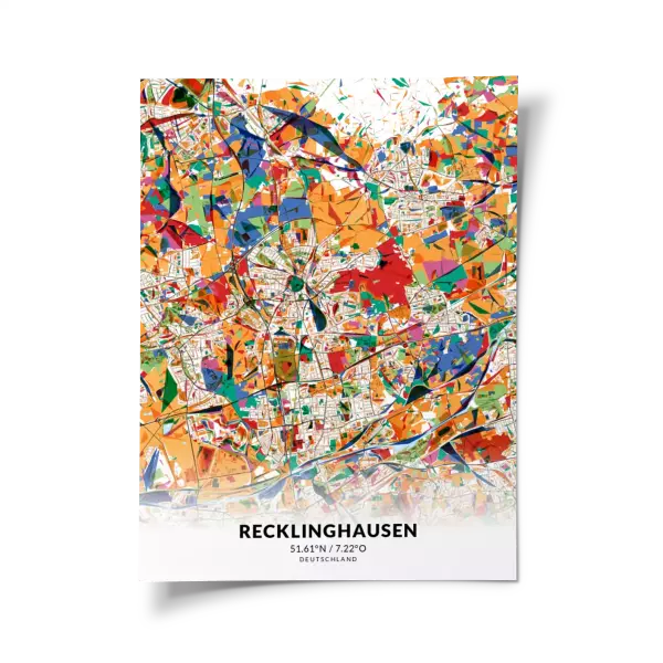 Das perfekte Poster für jeden Recklinghausen-Liebhaber.