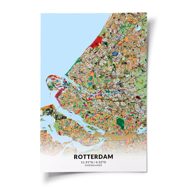 Das perfekte Poster für jeden Rotterdam-Liebhaber.
