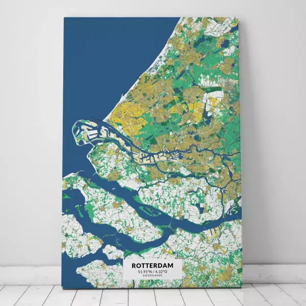 Rotterdam im Stil Lichtenstein
