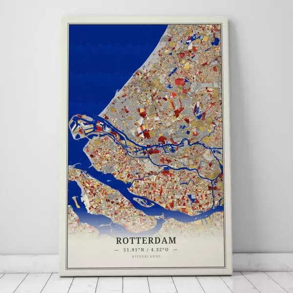 Galerie-Leinwand für jeden Rotterdam-Liebhaber
