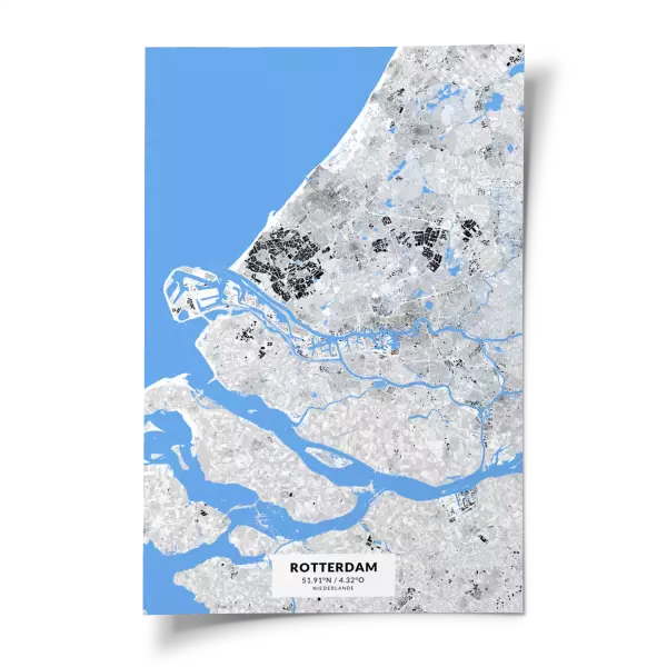 Das perfekte Poster für jeden Rotterdam-Liebhaber.