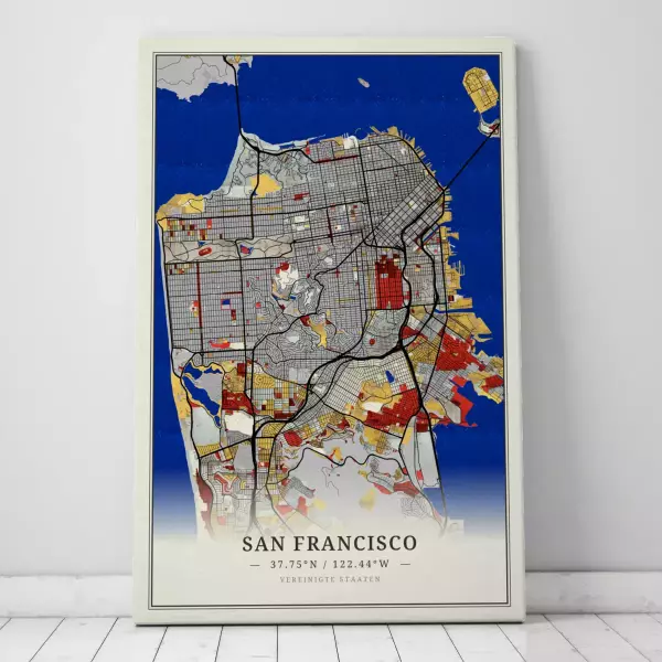 Galerie-Leinwand für jeden San Francisco-Liebhaber