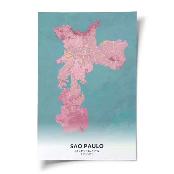 Das perfekte Poster für jeden Sao Paulo-Liebhaber.