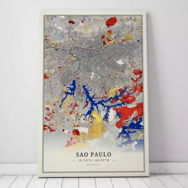 Galerie-Leinwand für jeden Sao Paulo-Liebhaber