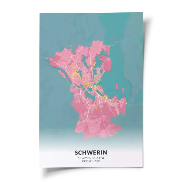 Das perfekte Poster für jeden Schwerin-Liebhaber.