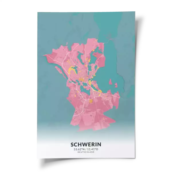 Das perfekte Poster für jeden Schwerin-Liebhaber.