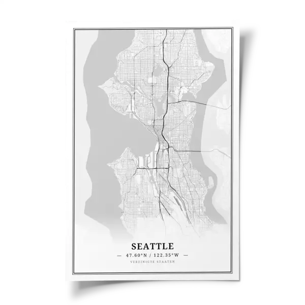 Das perfekte Poster für jeden Seattle-Liebhaber.