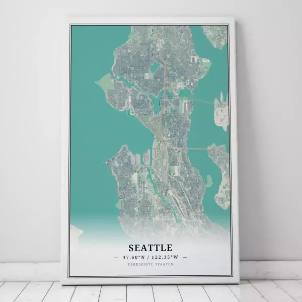 Galerie-Leinwand für jeden Seattle-Liebhaber