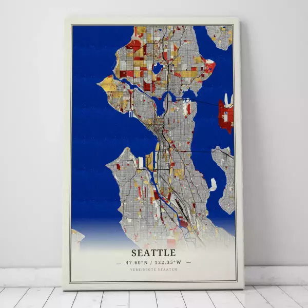 Galerie-Leinwand für jeden Seattle-Liebhaber