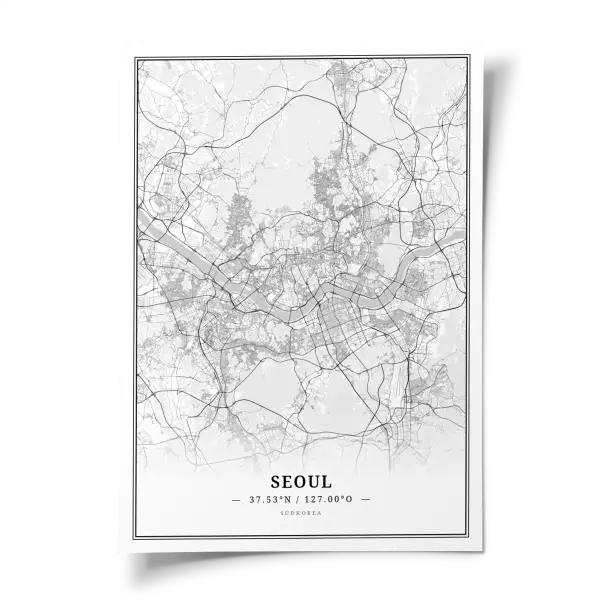 Das perfekte Poster für jeden Seoul-Liebhaber.