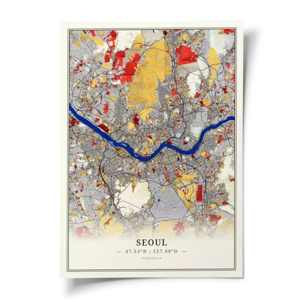 Das perfekte Poster für jeden Seoul-Liebhaber.