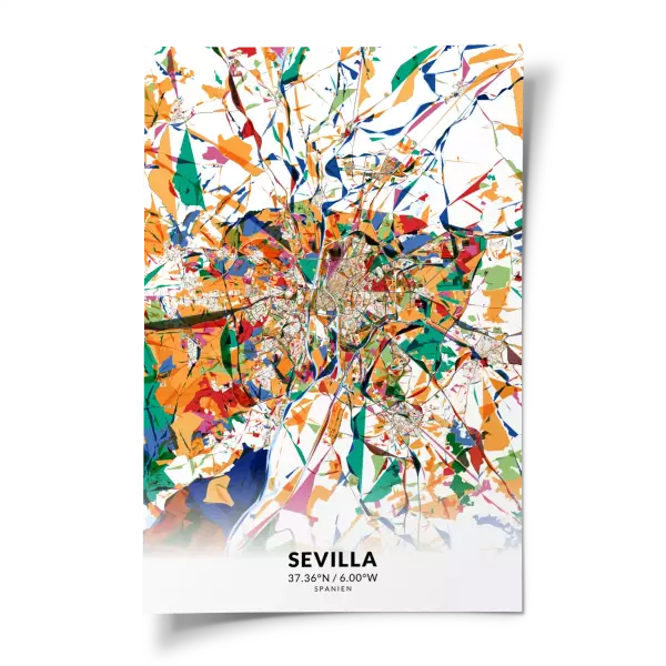 Das perfekte Poster für jeden Sevilla-Liebhaber.