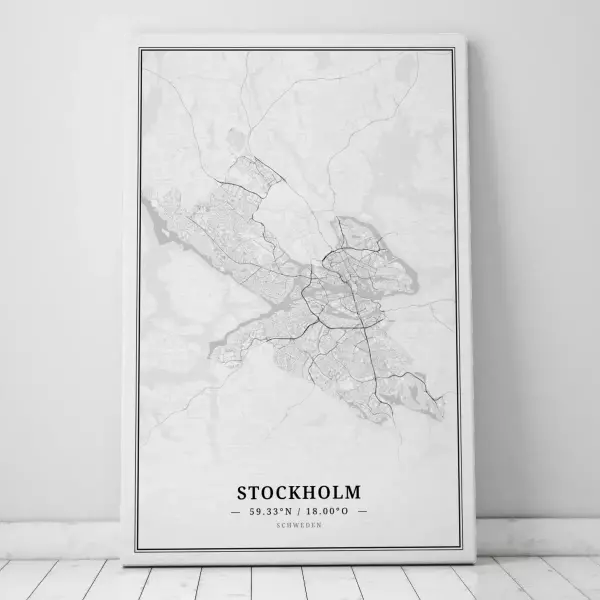 Galerie-Leinwand für jeden Stockholm-Liebhaber