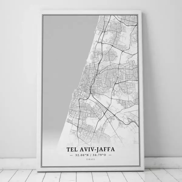 Galerie-Leinwand für jeden Tel Aviv Jaffa-Liebhaber