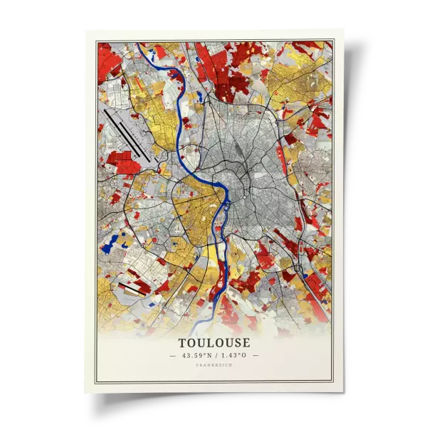 Das perfekte Poster für jeden Toulouse-Liebhaber.