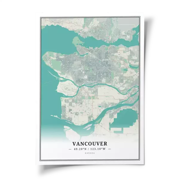 Das perfekte Poster für jeden Vancouver-Liebhaber.