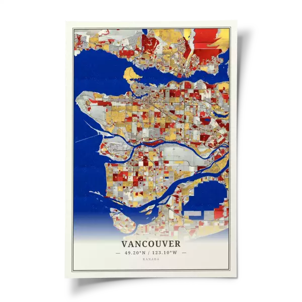 Das perfekte Poster für jeden Vancouver-Liebhaber.