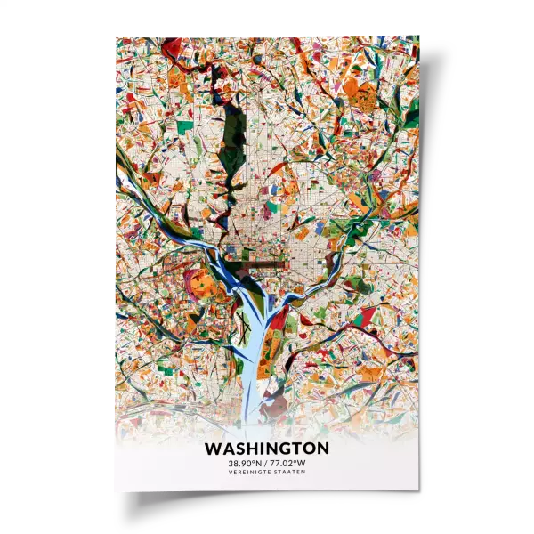 Das perfekte Poster für jeden Washington-Liebhaber.